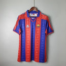 Camisa Barcelona Retrô 1996/1997 Azul e Grená  Kappa