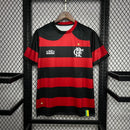 Camisa Flamengo Retrô 2009/10 Vermelha e Preta  Olympikus