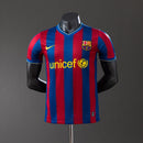 Barcelona 09∕10 Home Player Version Retro Jersey S-3XL(36E7)