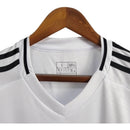 Camisa Real Madrid I 24/25  Torcedor Adidas   Branca com detalhes em preto