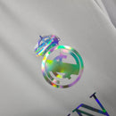 Camisa Edição Especial Balmain Real Madrid 23/24 Adidas  Branco Refletivo