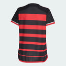 Camisa Feminina Flamengo I 24/25 Adidas  Rubro Negro
