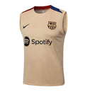 Conjunto Barcelona Treino Regata 24/25 - Bege