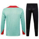Conjunto Agasalho Treino Liverpool 24/25 - Verde Água