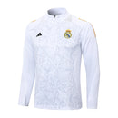 Conjunto Agasalho Treino Real Madrid 24/25 - Branco