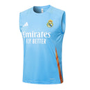 Conjunto Real Madrid Treino Regata 24/25 - Azul Claro