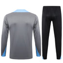 Conjunto Agasalho Treino Tottenham 24/25 - Cinza