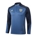 Conjunto Agasalho Treino Boca Juniors 24/25 - Azul Escuro