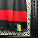 Camisa Flamengo Retrô 2009/10 Vermelha e Preta  Olympikus