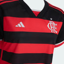 Camisa Feminina Flamengo I 24/25 Adidas  Rubro Negro