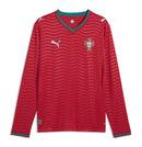 Jersey Seleção Portugal 2026 Manga Longa - Vermelha