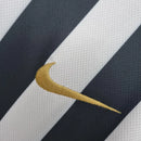 Camisa Santos Away 12/13 Retrô - Branca e Preta