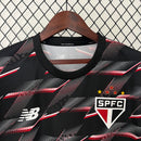 Camisa do São Paulo Pre Jogo 24/25  Preto
