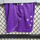 Kit Infantil Cruzeiro 23/24  Cinza/Roxo