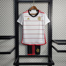 Kit Infantil Flamengo 23/24  Branco