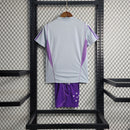 Kit Infantil Cruzeiro 23/24  Cinza/Roxo