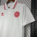 Camisa Seleção Dinamarca 24/25  Away  Branco