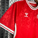 Camisa Seleção Dinamarca 24/25  Home  Vermelha