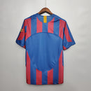 Camisa Barcelona Retrô 2006 Azul e Vermelha  Nike