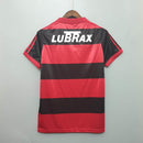 Camisa Flamengo Retrô 1990 Vermelha e Preta  Adidas