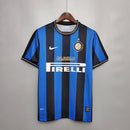 Camisa Inter de Milão Retrô 2010 Azul e Preta  Nike