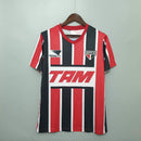 Camisa São Paulo Retrô 1993 Vermelha e Preta  Penalty
