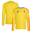 Jersey Seleção Colômbia 2026 Manga Longa - Amarela