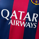 Barcelona 14∕15 Home Player Version Retro Jersey S-3XL(C687)