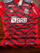 Camisa Flamengo III 22/23 Adidas  Rubro Negro