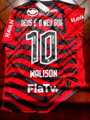 Camisa Flamengo III 22/23 Adidas  Rubro Negro