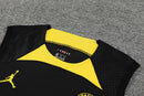 Regata Treino PSG 23/24  Preto/Amarelo