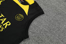 Regata Treino PSG 23/24  Preto/Amarelo
