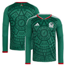 Jersey Seleção México 2026 Manga Longa - Verde